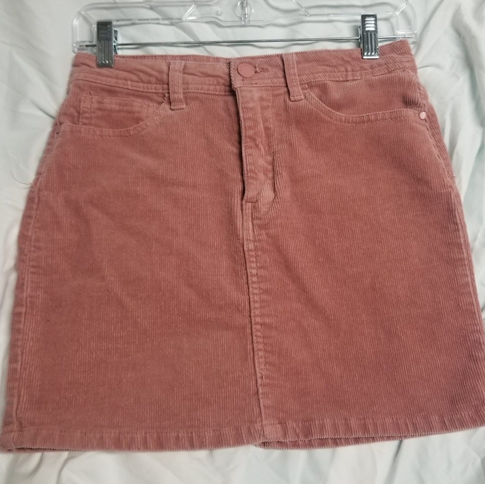 Black Label corduroy skirt